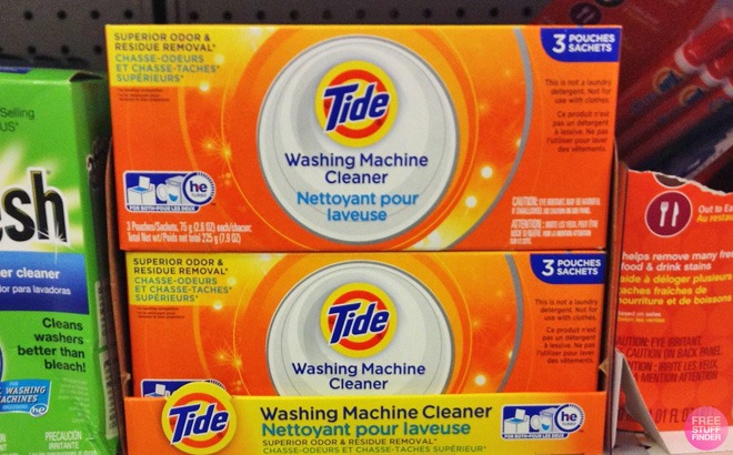 Tide Washing Machine Cleaner $7.99