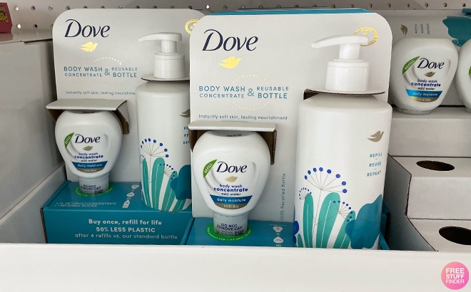 Dove Daily Moisture Body Wash Kit $4.49