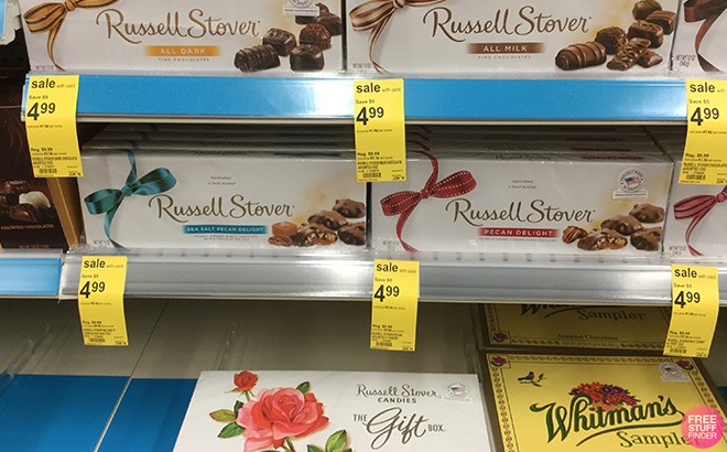 Russel Stover or Whitman’s Chocolate Boxes Just $3.99 (Reg $10)