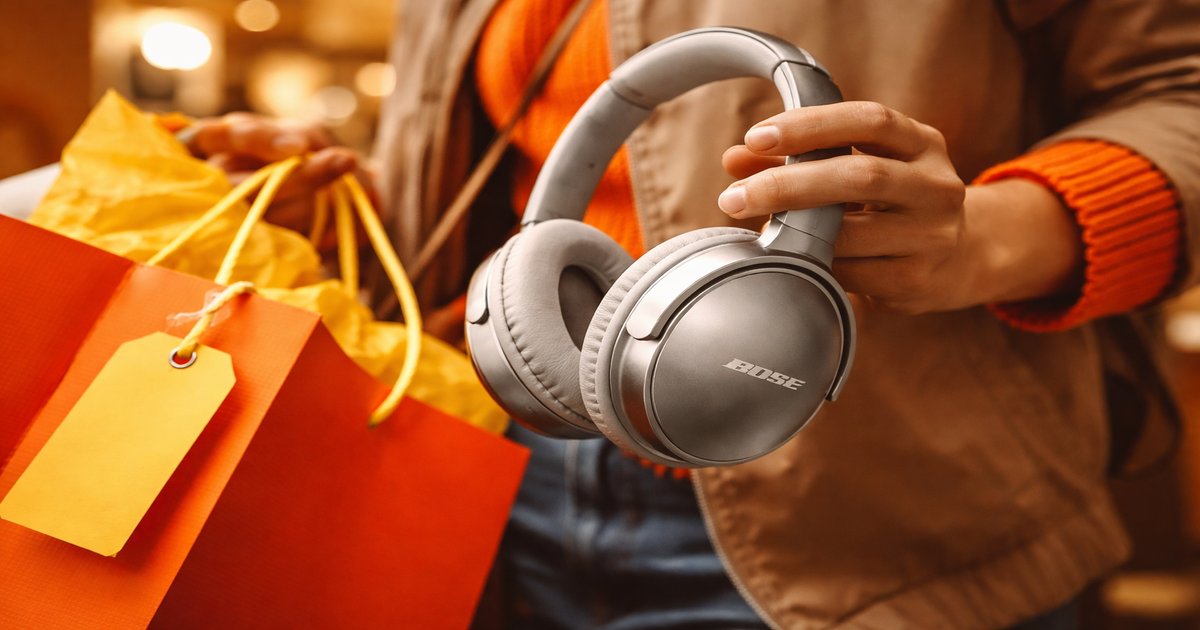 bose headphones in use