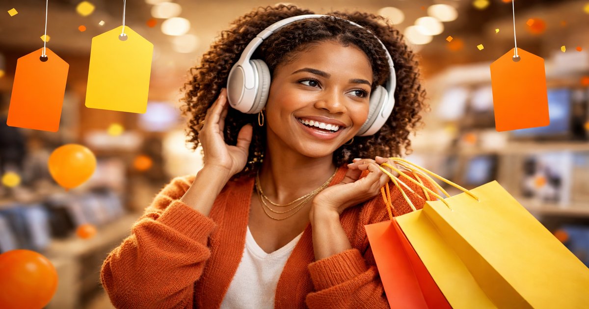 headphones in use