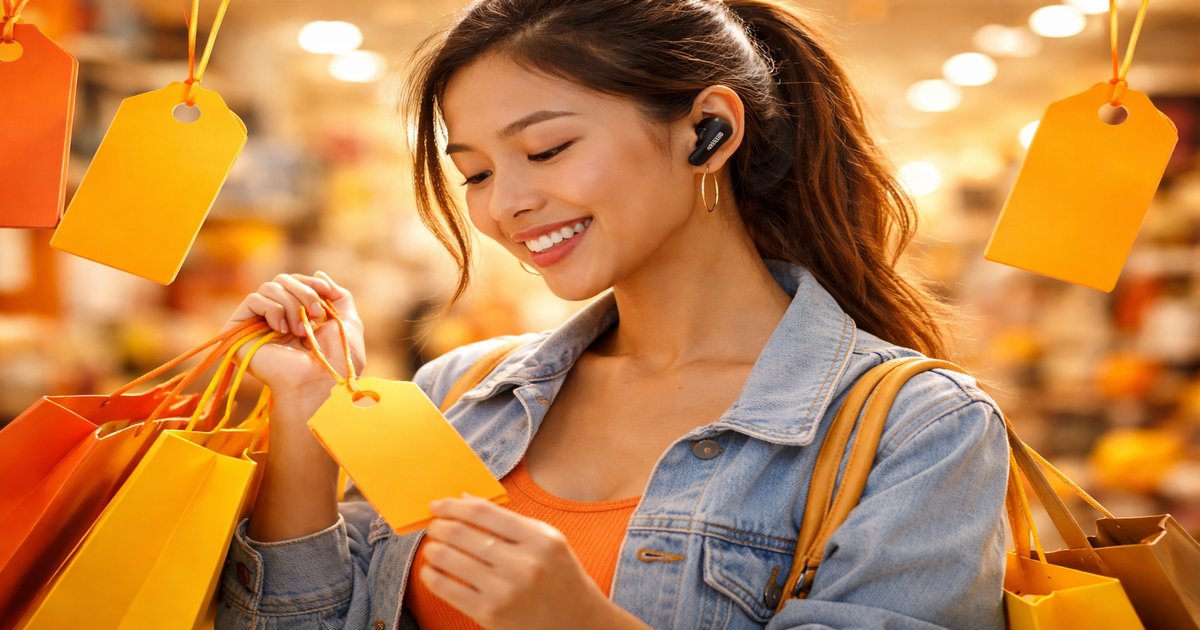 bose earbuds in use