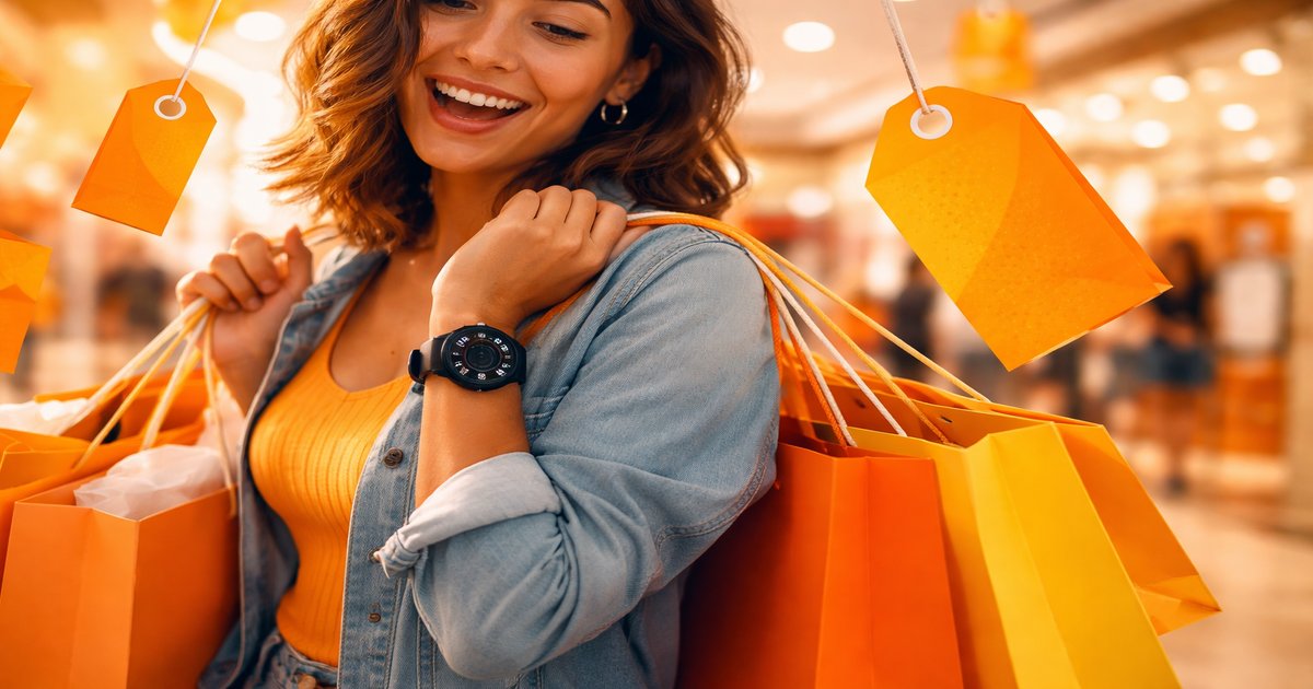 samsung smartwatch in use