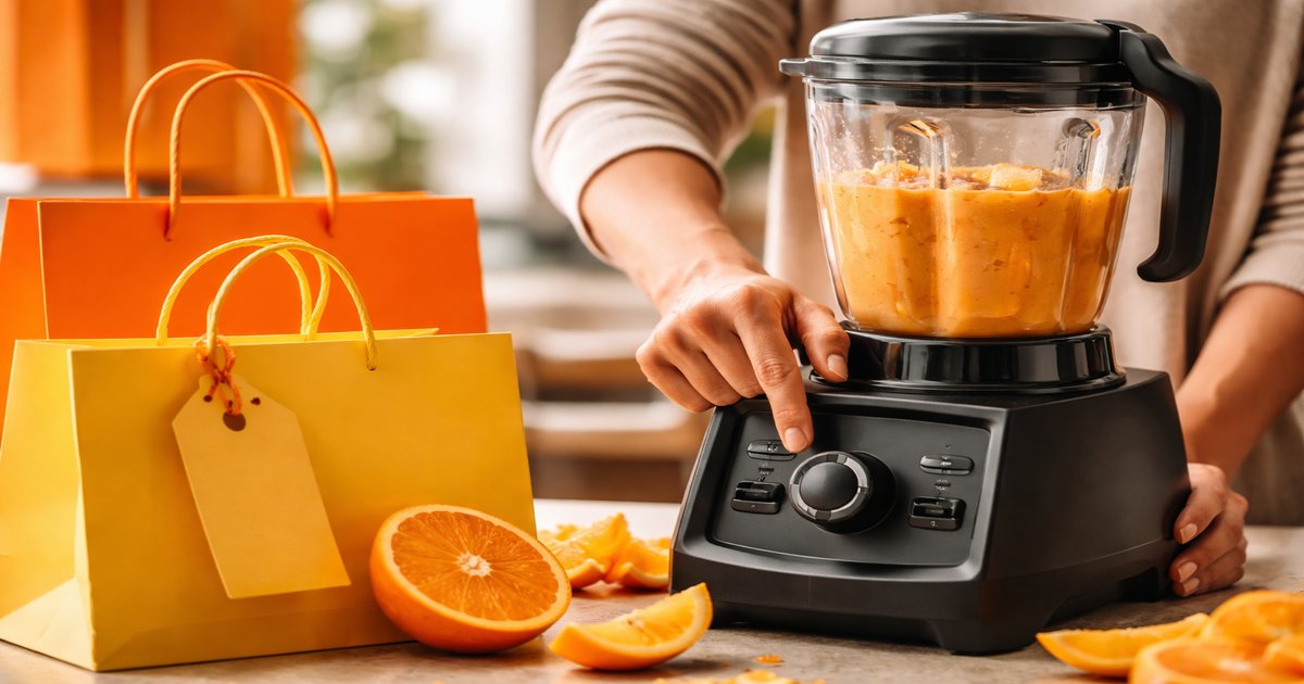 vitamix in use