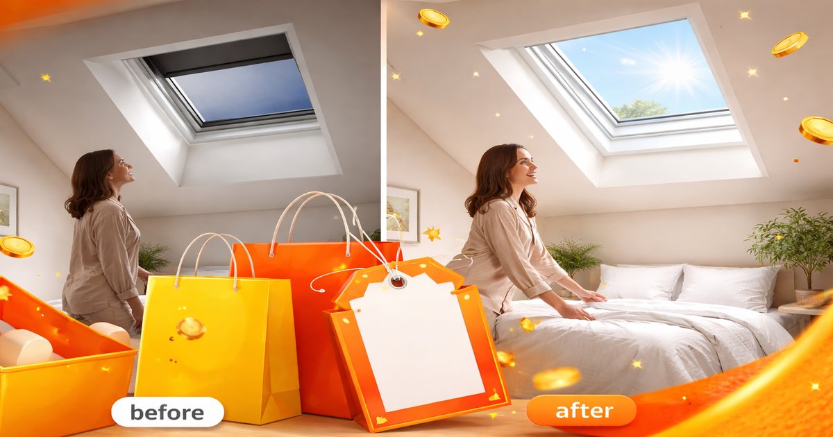 skylight in use